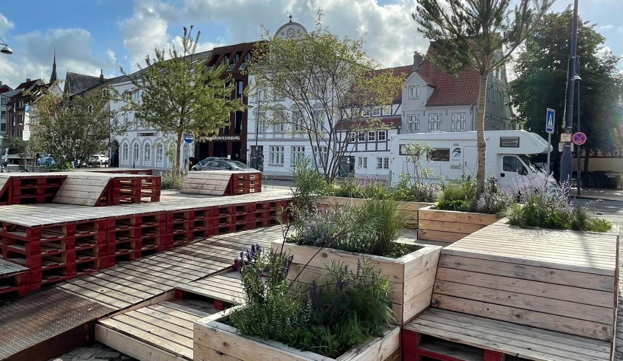 Apartamento Burghofdrei Hygge & Zentral P-Platz Streaming Flensburgo Exterior foto